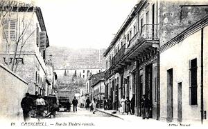 CHERCHELL - RUE DU THEATRE ROMAIN